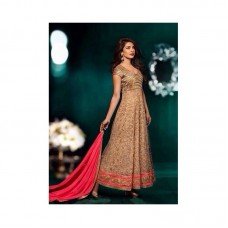 GOLD BREATHTAKING PRIYANKA CHOPRA HEROINE DESIGNER DRESS