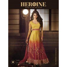 Yellow Breathtaking Priyanka Chopra HEROINE Designer Dress 