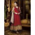 Mehak Red Georgette Long Length Designer Dress