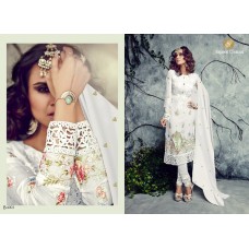 MUMTAZ B4002 WHITE MARIA B STYLE SALWAR KAMEEZ SUIT