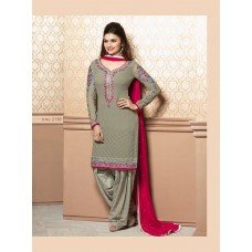 Grey STUNNING KASEESH PRACHI PARTY WEAR SHALWAR KAMEEZ COLLECTION