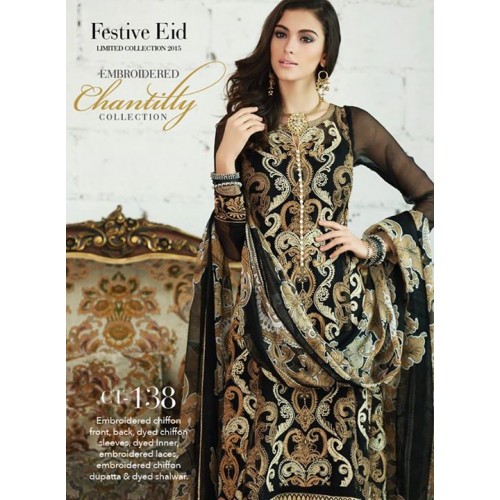 gul ahmed black dress