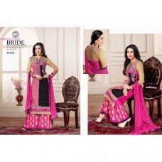 57012 Fuschia Elezita Party wear Shalwar Kameez Suit