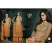 9208 Orange Fiona Lili Semi Stitched Salwar Kameez Suit