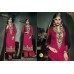 9212 Plum Fiona Lili Semi Stitched Salwar Kameez Suit