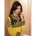Yellow CLASSIC KEYAS 4 GEORGETTE LONG LENGTH STRAIGHT SUIT