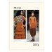 Orange Muaak Mirror Maze-2004 Heroine Designer Dress