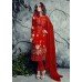 4002-R RED SAJAWAT MUMTAZ MARIA B STYLE SALWAR KAMEEZ SUIT