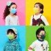 Kids Washable Colorful Face Masks