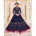BLUE INDIAN PARTY AND WEDDING ANARKALI DRESS 