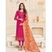 PINK STRAIGHT INDIAN PARTY WEAR CHURIDAR SUIT
