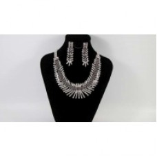 Radiant Black Crystal Necklace