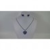 Pendent Blue Crystal Necklace