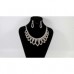 Lotus Gold Crystal Necklace