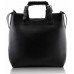 Black Ladies Fashion Tote Handbag