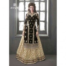 9009 Zoya Forever Designer Semi Stitched Anarkali Asian suit Dress