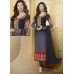 Black SUSHMITA SEN DETAILED EMBROIDERED PARTY WEAR STRAIGHT DESIGNER SUIT