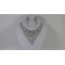 Glittering Crystal Necklace Set