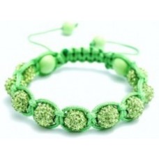 New 2012 Green Shamballa bracelet