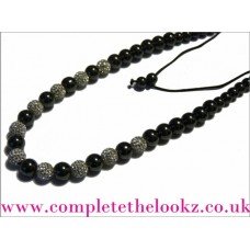 New Gorgeous Unisex Magnetic Balls And Shamballa Necklace