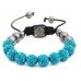 New Multi-Coloured Crystal Swarovski Shamballa Bracelet (17 Diffferent Colours)