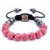 New Multi-Coloured Crystal Swarovski Shamballa Bracelet (17 Diffferent Colours)