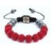 New Red Crystal Shamballa Bracelet W/S ( Buy One Get one Free)Plus Free Gift Pouch 