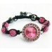 Beautiful Shamballa Watch - Pink