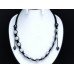 Gorgeous Silver White Threaded Crystal Balls Shamballa Necklace