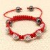 Children Crystal Shamballa Bracelet (6 Colours, White/Pink/ Threaded)
