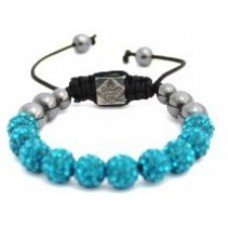 New Turquiose Crystal Kids/Babies/Children Shamballa Bracelet W/O String