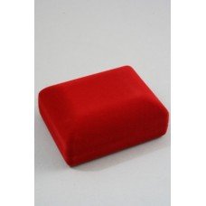 Red Rectangular Velvet Jewellery Gift Box