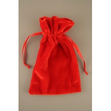 Red Large velvet drawstring pouch.Gift bags For Shamballa Bracelets