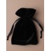 Velvet Black Drawstring Giftbag For Jewellery