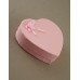 Shamballa Pink Rosebud Heart Shaped Gift Box. 