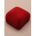 Small Square Hinged Red Flocked Gift Box.Ideal For Shamballa Earrings and Rings