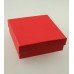 Red Gift box with Black flock Inner.