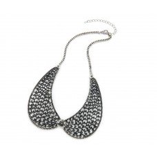 Silver Collar Chain Necklace