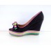 Purple Velvet Women Shoe