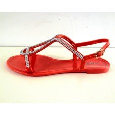 Diamonte Jellie Red Sandal