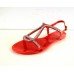 Diamonte Jellie Red Sandal