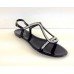 Diamonte Jellie Black Sandal