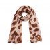 Brown Animal Print scarf