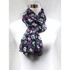 CHIFFON SUMMER CRYSTAL SCARF