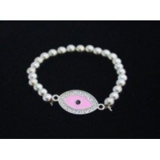 White Crystal Ston Bracelet  