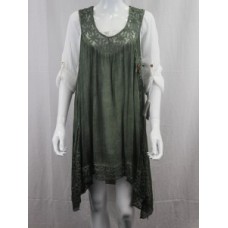 Green Crystal Zoe Valentini Dress