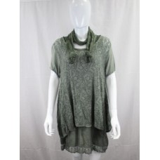 Green Crystal Super Belle Dress