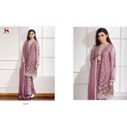 51001 PINK BAROQUE PAKISTANI STYLE READY MADE SUIT