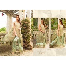 66001 BEIGE AND GREEN DEEPSY MBROIDERED PAKISTANI STYLE SALWAR SUIT 