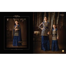 8073 NAVY BLUE KARMA HEAVY GOLD EMBROIDERED WEDDING WEAR DESIGNER LEHENGA 8073 NAVY BLUE KARMA HEAVY GOLD EMBROIDERED WEDDING WEAR DESIGNER LEHENGA